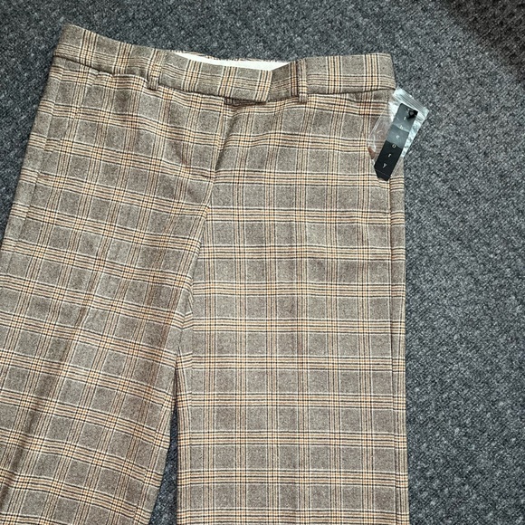 NWT Theory Gellar Chapter Plaid Wool Cropped Trouser, W10, nwt - Picture 3 of 15
